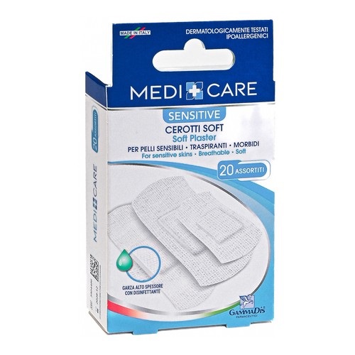 CEROTTO MEDICARE DELICATI ASSORTITI 20 PEZZI - Farmapre