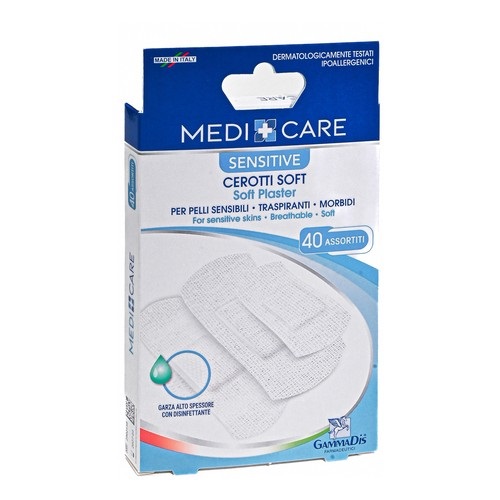 CEROTTO MEDICARE DELICATI ASSORTITI 40 PEZZI - Farmapre