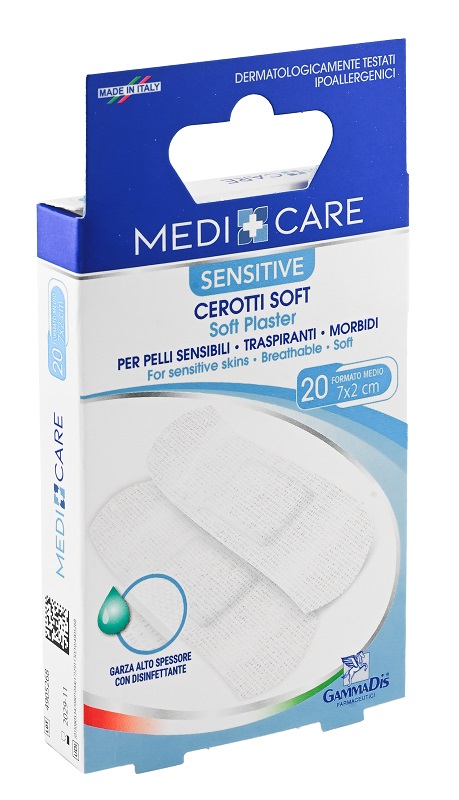 CEROTTO MEDICARE DELICATI MEDI 20 PEZZI - Farmapre
