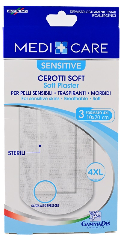 CEROTTO MEDICARE STERILI TNT 10X20 3 PEZZI - Farmapre