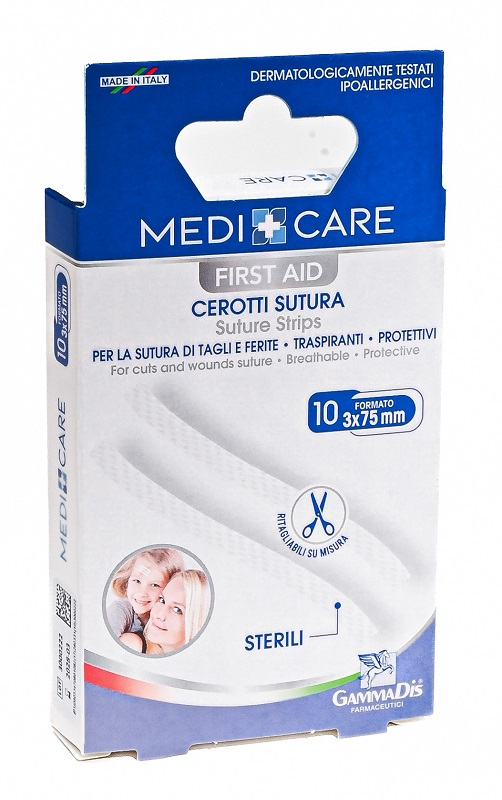 CEROTTO MEDICARE SUTURA STERILI 10 PEZZI - Farmapre