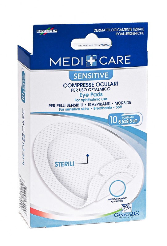 COMPRESSE OCULARI MEDICARE 10 PEZZI - Farmapre