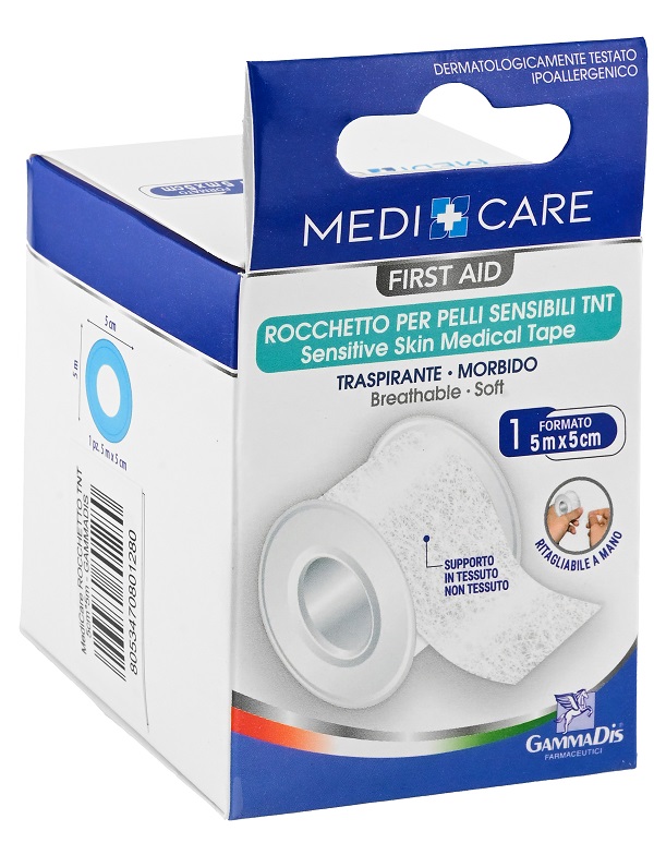 CEROTTO IN ROCCHETTO MEDICARE  TNT BIANCO 500X5 CM - Farmapre