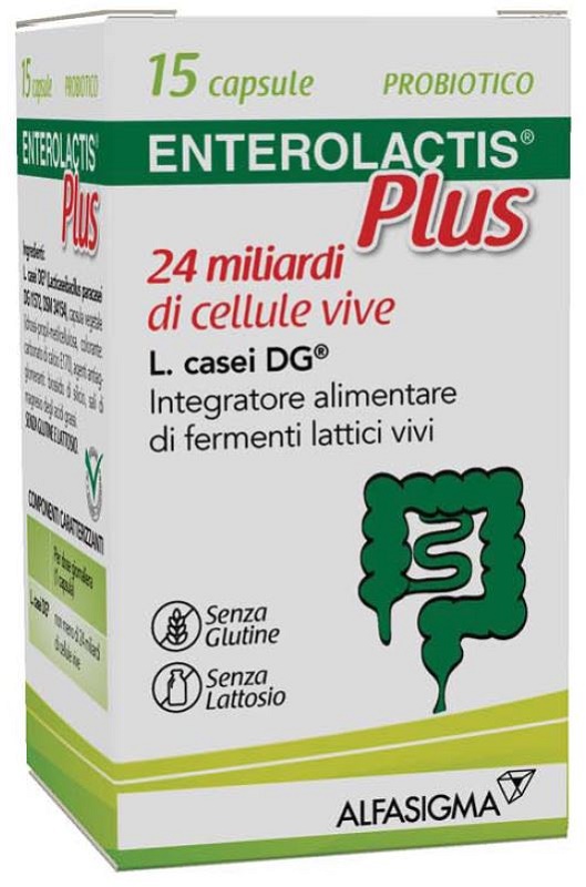 ENTEROLACTIS PLUS 15 CAPSULE - Farmapre
