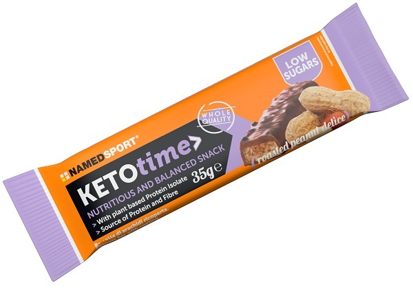 KETOTIME BAR ROASTED PEANUT 35 G - Farmapre