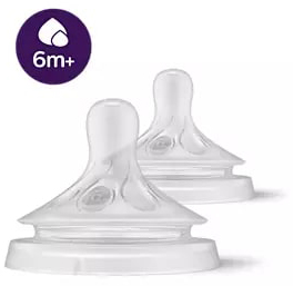 AVENT TETTARELLA NATURAL 3,0 LIQ DEN 2 PEZZI - Farmapre