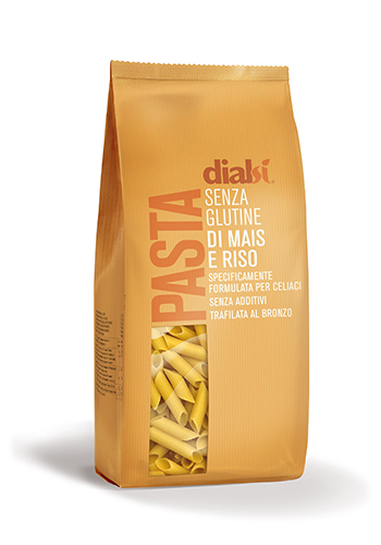 DIALSI' PASTA SENZA GLUTINE DI RISO E MAIS PENNE 34 800 G - Farmapre