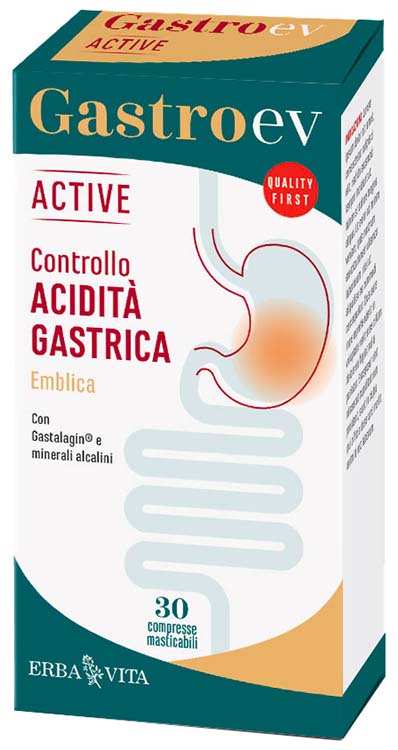 GASTRO EV ACTIVE 30 COMPRESSE - Farmapre