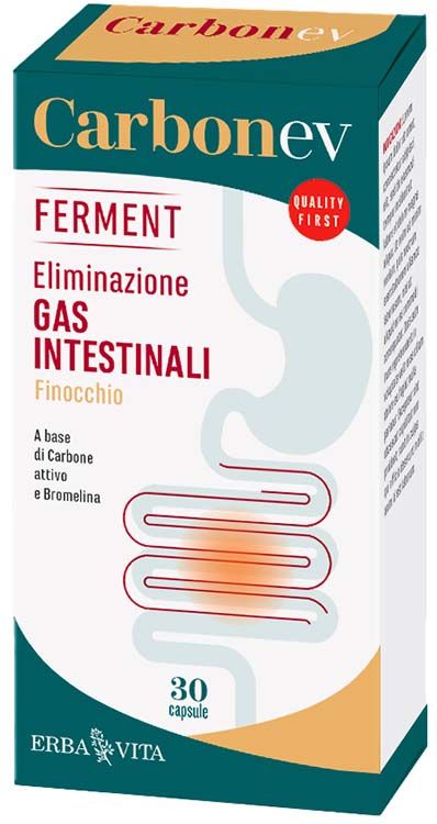 CARBON EV FERMENT 30 CAPSULE - Farmapre