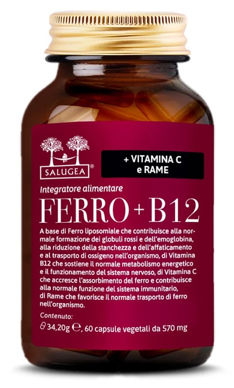 SALUGEA FERRO + B12 60 CAPSULE - Farmapre
