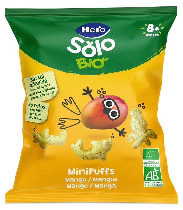 HERO SOLO SNACK MINI PUFF MANGO 18 G - Farmapre
