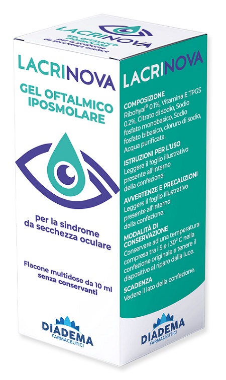 LACRINOVA GEL OFTALMICO IPOSMOLARE TB 10 ML - Farmapre
