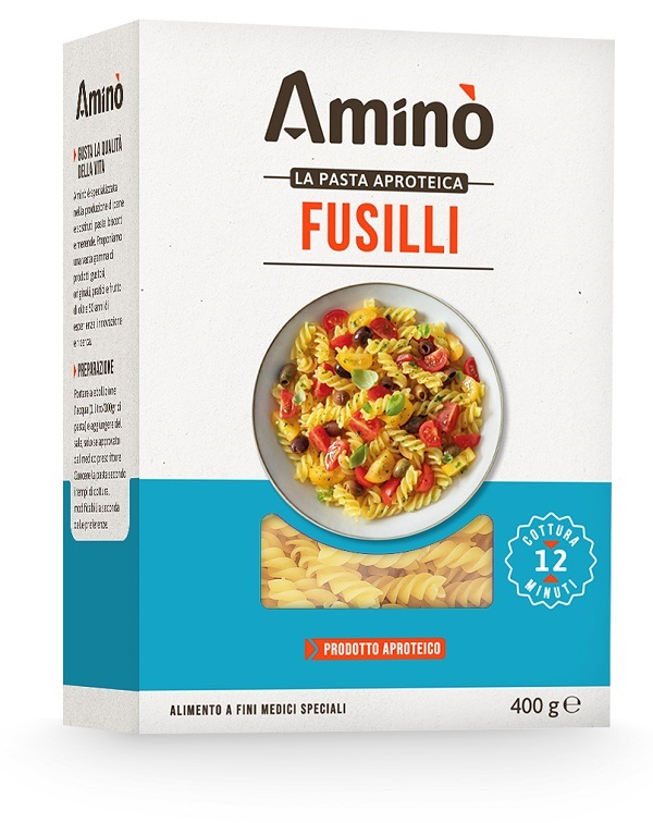 AMINO LA PASTA APROTEICA FUSILLI 400 G - Farmapre