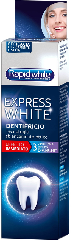 RAPID WHITE DENTIFRICIO EXPRESS WHITE 75ML - Farmapre