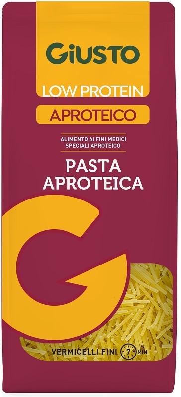 GIUSTO APROTEICO VERMICELLI FINI 250 G - Farmapre