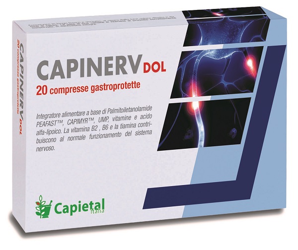 CAPINERV DOL 20 COMPRESSE GASTROPROTETTE - Farmapre