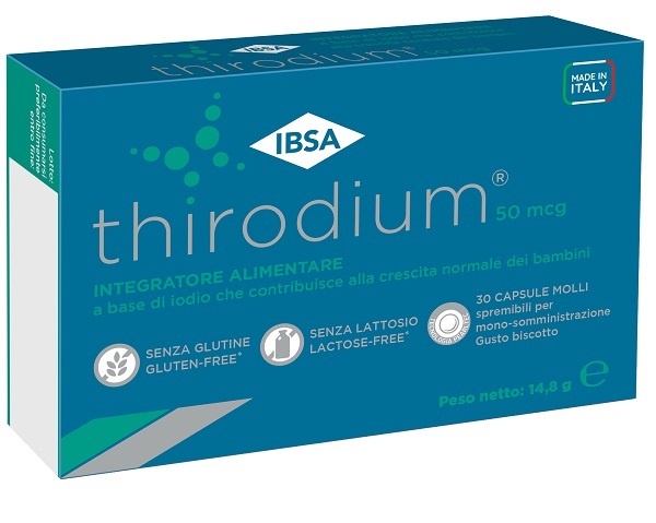 THIRODIUM 50MCG 30 CAPSULE MOLLI NUOVA FORMULAZIONE - Farmapre