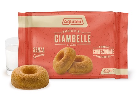 AGLUTEN CIAMBELLE 4 PEZZI DA 55 G - Farmapre