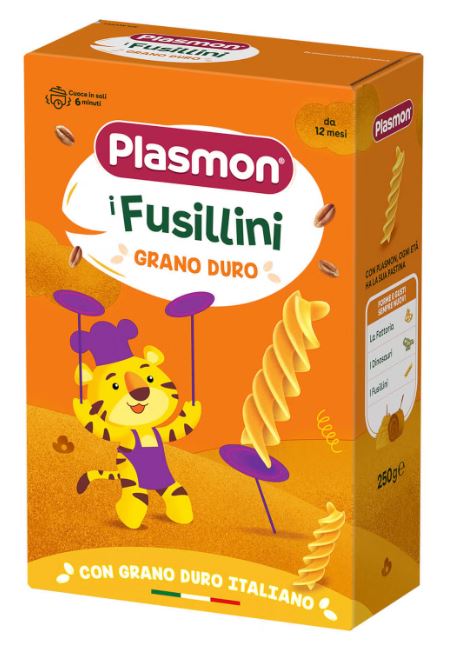 PLASMON PASTA FUSILLINI GRANO DURO 250 G - Farmapre