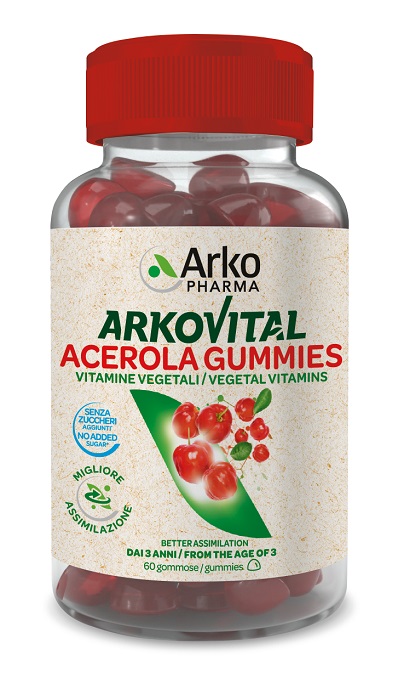 ARKOVITAL ACEROLA 60 GUMMIES - Farmapre