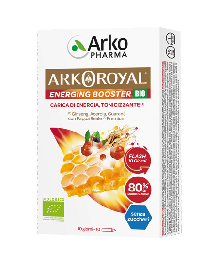 ARKOROYAL ENERGING BOOSTER BIO 10 FLACONCINI - Farmapre