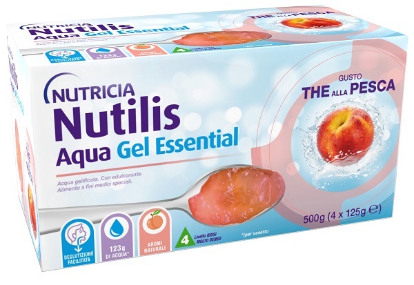 NUTILIS AQUA GEL PESCA 4 PEZZI DA 125 G - Farmapre