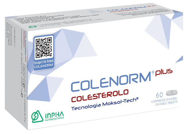 COLENORM PLUS COLESTEROLO 60 COMPRESSE DIVISIBILI - Farmapre