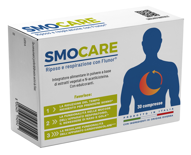 SMOCARE RIPOSO E RESPIRAZIONE CON FLUNOR 10 STICKPACK DA 3 G - Farmapre