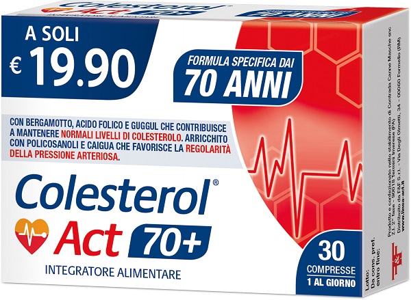 COLESTEROL ACT 70+ 30 COMPRESSE - Farmapre