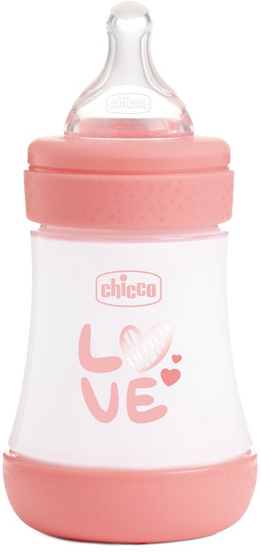 CHICCO BIBERON P5 150ML SLOW SILICONE GIRL - Farmapre