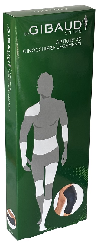 GIBAUD ORTHO ARTIGIB 3D GINOCCHIERA LEGAMENTI TAGLIA 02 - Farmapre