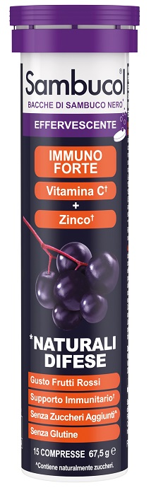 SAMBUCOL EFFERVESCENTE 15 COMPRESSE - Farmapre