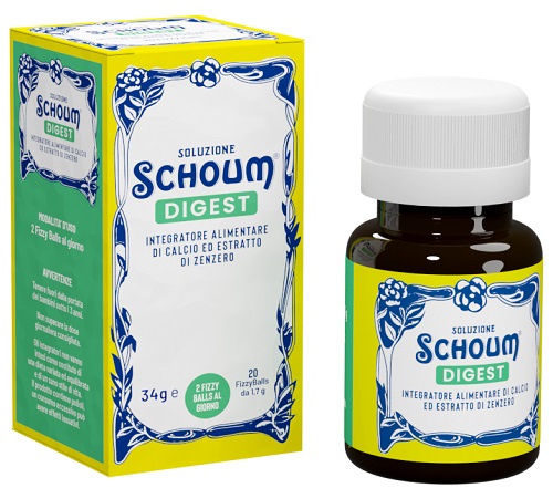 SOLUZIONE SCHOUM DIGEST 20 FIZZY BALL - Farmapre