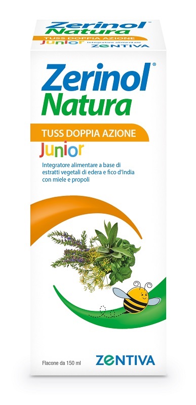 ZERINOL NATURA TUSS DOPPIA AZIONE JUNIOR SCIROPPO 150 ML - Farmapre