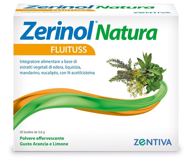 ZERINOL NATURA FLUITUSS 20 BUSTINE - Farmapre