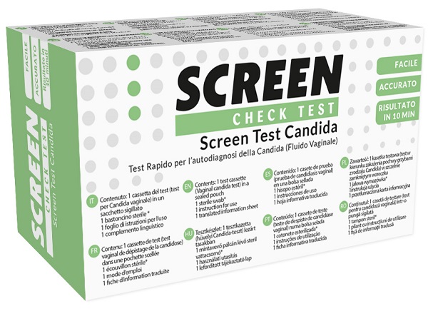 SCREEN TEST RAPIDO SCREEN TEST CANDIDA AUTODIAGNOSTICO 1 PEZZO - Farmapre