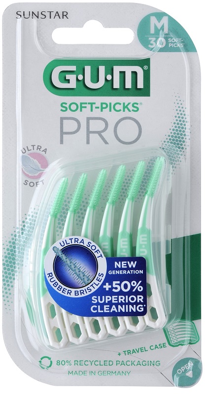 GUM SOFT PICK PRO MEDIUM 30 PEZZI - Farmapre