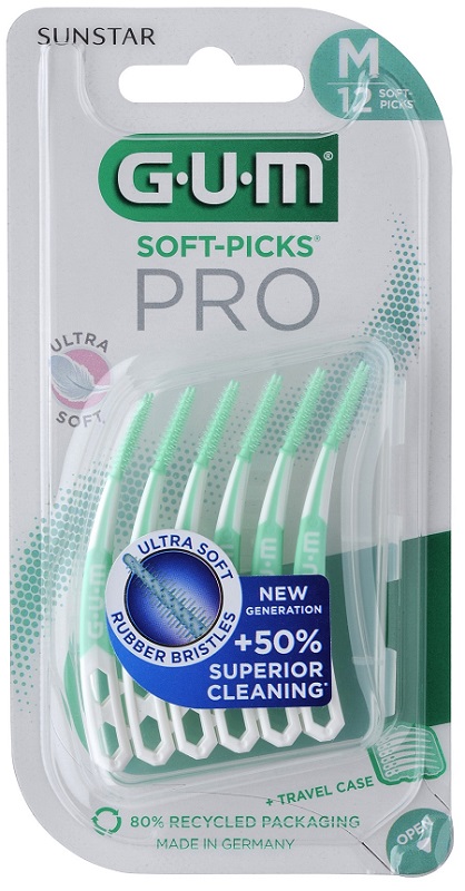 GUM SOFT PICK PRO MEDIUM 12 PEZZI - Farmapre