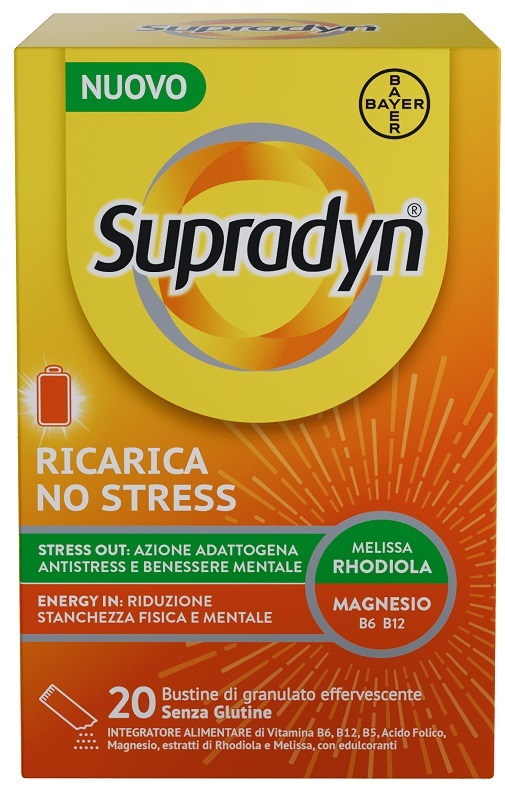 SUPRADYN RICARICA NO STRESS 20 BUSTINE - Farmapre
