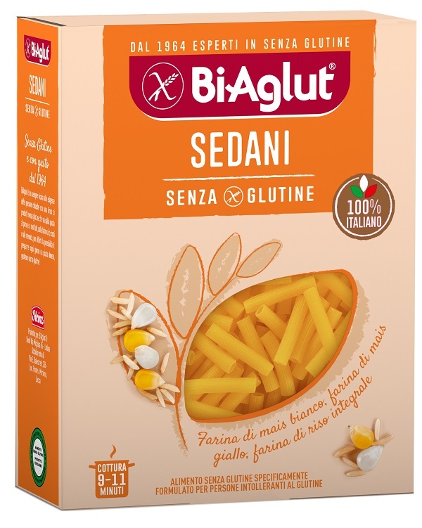 BIAGLUT PASTA SENZA GLUTINE SEDANI 400 G - Farmapre