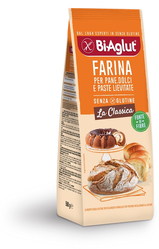 BIAGLUT FARINA SENZA GLUTINE CLASSICA 500 G - Farmapre