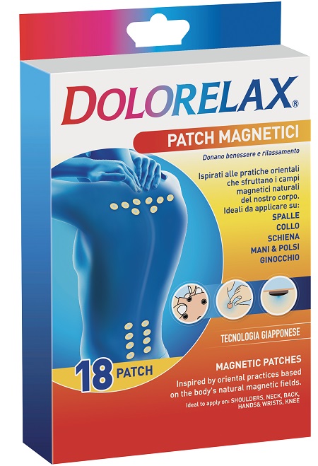 DOLORELAX PATCH MAGNETICI 3 BUSTINE DA 6 PEZZI - Farmapre