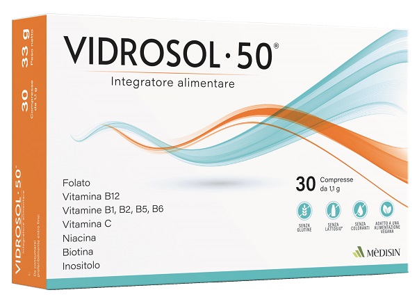 VIDROSOL 50 30 COMPRESSE - Farmapre