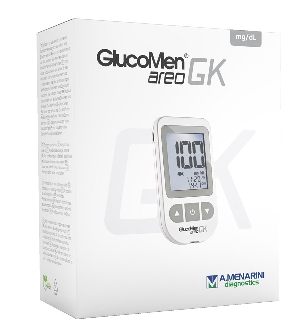 GLUCOMETRO GLUCOMEN AREO GK MG/DL METER SET VRAC - Farmapre