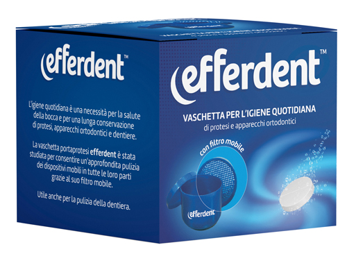 EFFERDENT VASCHETTA PORTAPROTESI - Farmapre