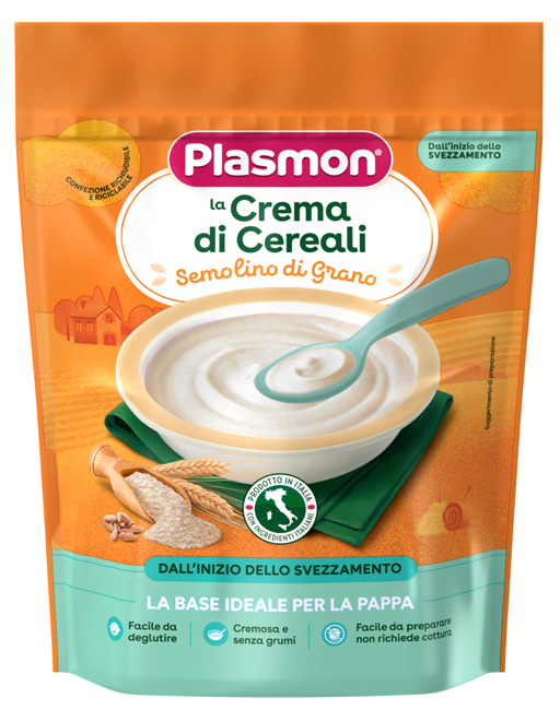 PLASMON CEREALI SEMOLINO DI GRANO 200 G - Farmapre