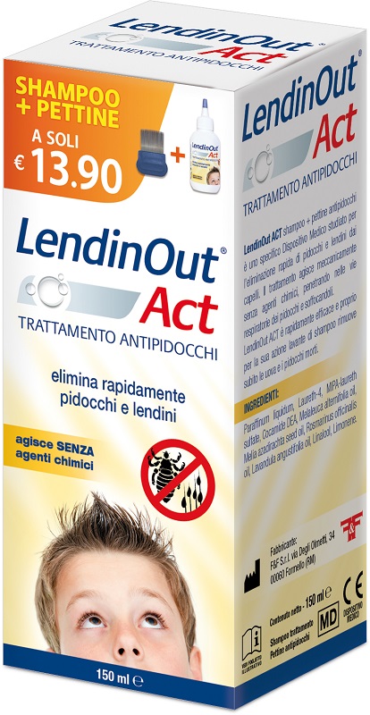 LENDINOUT ACT ANTIPIDOCCHI 150 ML - Farmapre