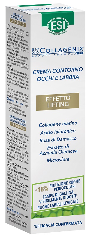 ESI BIOCOLLAGENIX CREMA CONTORNO OCCHI LABBRA EFFETTO LIFTING 15 ML - Farmapre