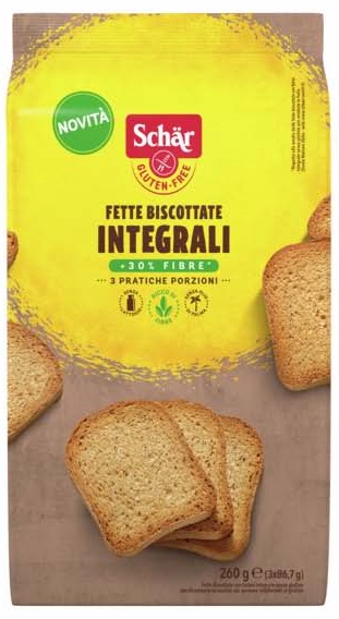SCHAR FETTE BISCOTTATE INTEGRALI 260 G - Farmapre