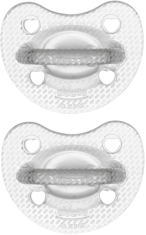 CHICCO GOMMOTTO SILICONE CRYSTAL 16-36 MESI 2 PEZZI - Farmapre